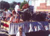 Brian (and candy throwers) in 1999 Chapin Labor Day Parade